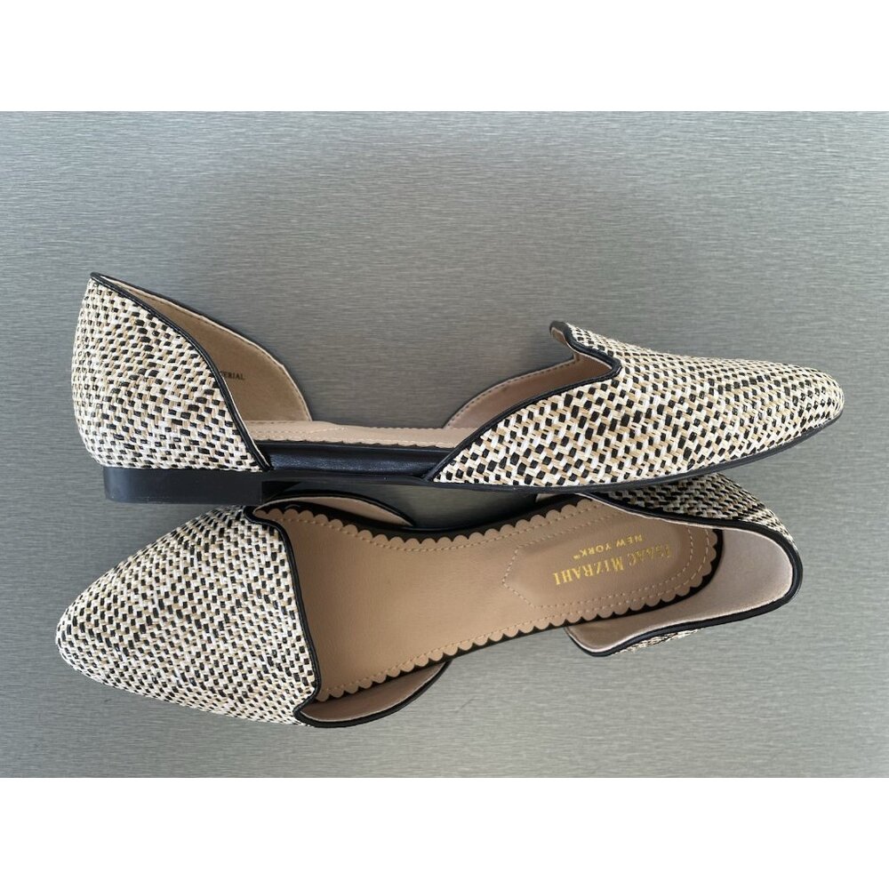 ISSAC MIZRAHI Women's Pointed Flats Size 8 Preppy Career Office Shoes - Picture 9 of 13